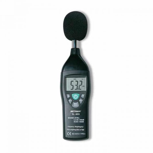 METRAVI - Digital Sound Level Meter ( 30db to 130db ) (SL-4010) + FREE Cal Certificate