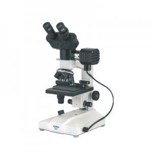 METZER -  ADVANCED CO-AXIAL INVERTED TRINOCULAR METALLURGICAL MICROSCOPE