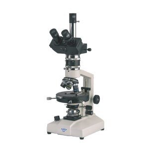 METZER - TRINOCULAR RESEARCH POLARISING MICROSCOPE (METZ-888A)