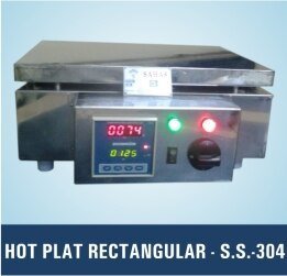 Maxima- Hot Plates ( Rectangular , S.S 304, 18" *12") (SLI-290)