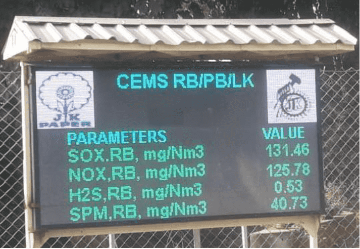 REGA - INTEGRATED ENVIRONMENTAL DATA DISPLAY BOARD (EHS/6x4/L/10DIP/RGY/OD)