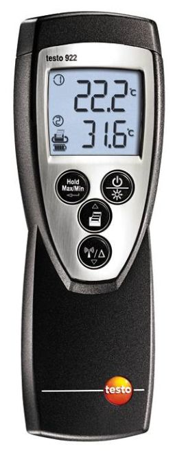 TESTO- TEMPERATURE METER (TESTO 922) +FREE CALIBRATION CERTIFICATE