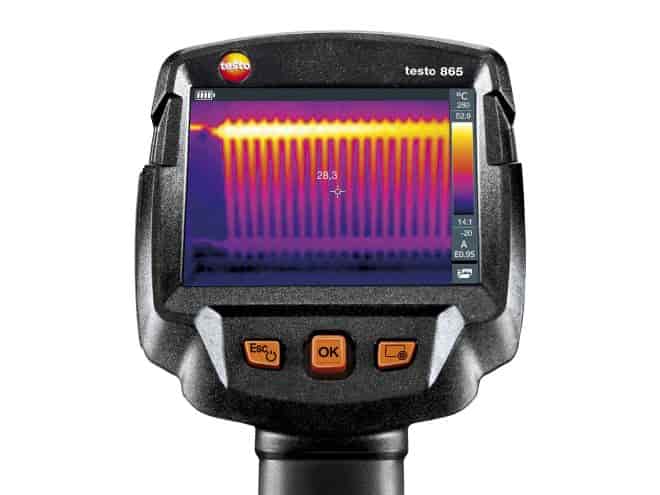 TESTO - THERMAL IMAGER (TESTO 865) + WITH CALIBRATION CERTIFICATE
