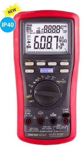 KUSUMECO - True Rms Digital Insulation Multimeter (KM-887) +Free Calibration Certificate