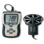 METRAVI- Digital Anemometer (Speed + CFM) With Infra red Thermometer ( 0.40 to 30 m/s) (AVM-08) 