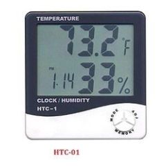 Maxima- Thermohygrometer ( -10 TO 50? / 10 TO 99% RH ) (HTC - 1) +  Free Cal. Certificate   (T/T/THM/MAX/050/001 )
