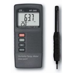 LUTRON - Dew Point Humidity Meter ( 10 -95 % RH) (HT-305)  +  Free Calibration Certificate