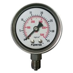 Pointer - Pressure Gauge (4kg) (4inch dial) + With Free Calibration